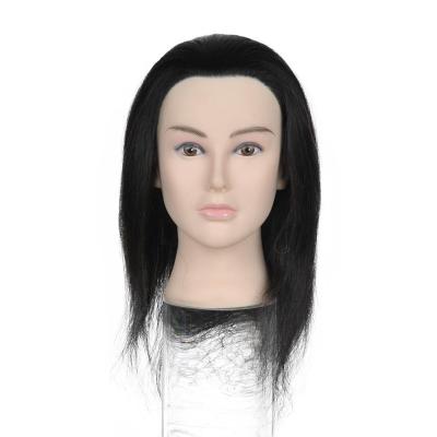 China Silky Straight Wave Free Ship In USA Beautiful Face Hair Training Head Mannequin Head With Hair for sale