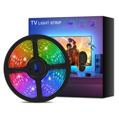 China Hot Sale 5V TV/computer Background 5050 RGB Infrared Remote Control Game Accessories Easy Installation Led Strip Game Light Light for sale