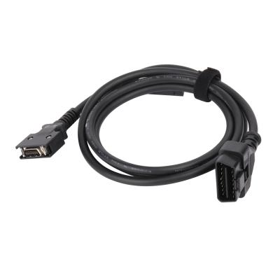 China Universal Cars OBDII 16 Pin MaleTo SCSI 20Pin SCSI to OBD SCSI Cable to OBD Cable for VGA Interface DIY Diagnostic Programming for sale