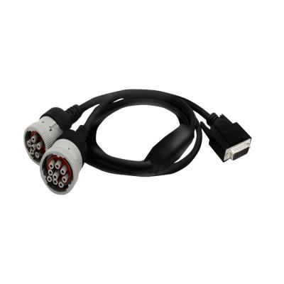 China Universal Cars High Precision J 1708 Y Cable Splitter Power Cable For Automobile Connector for sale