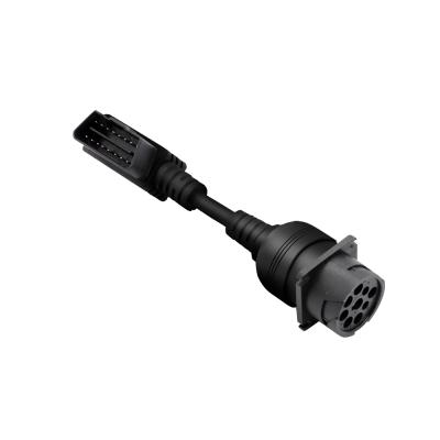 China Universal Cars Black Longevity J 1708 6 Pin Cable 9 Pin Ohm Sensitive Insulation Resistance Terminal 5m for sale