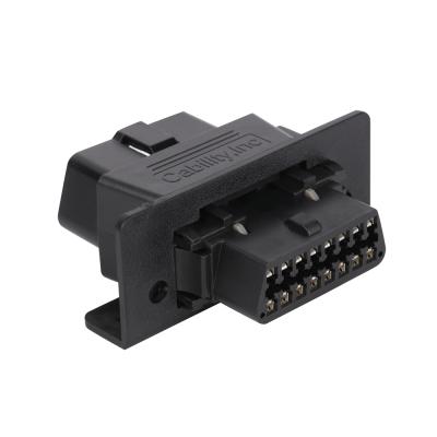 China Car 16 Pin Male To Female Assembly AdapterOBD OBEII 16 Pin Male Adapter For OBD2 Scanner Diagnostic Fault Code Reader for sale