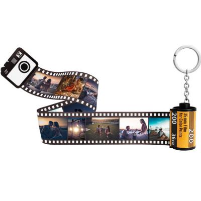 China Suvenir Gift Custom Design Souvenir Movie Roll Camera Roll Gift Personalized Key Chain Key Chain for sale