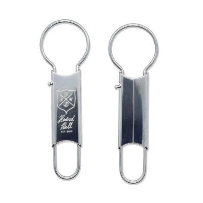 China GWD001 metal vintage customized stainless steel logo custom promotion metal gordon fish coupling wholesale gordon keychain for sale