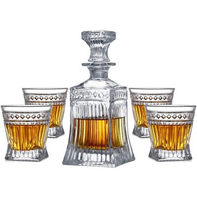 China 500ml beverage whiskey decanter wine glasses for birthdays for sale