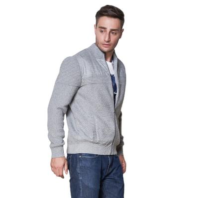 China Wholesale Acrylic Zipper Sweater Cotton Winter Anti-pilling Woolen Cardigan For Men's Knitted Cardigan for sale