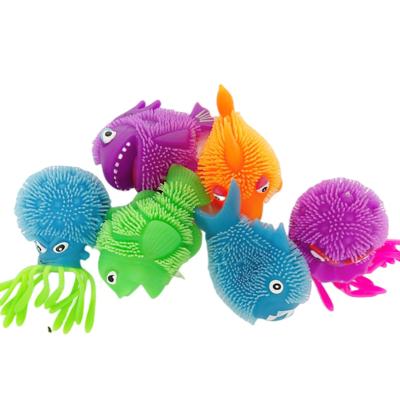 China Widely Used Plastic Squeeze Ball Sensory Toy Animal Busy Person Sea Cuties Lovely Toy for sale