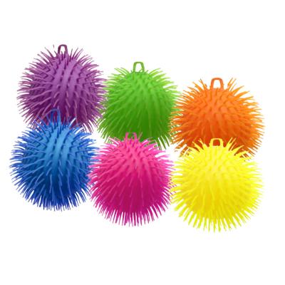 China Stabilization Annealing Compression Stripper Ball 7INCH Bouncing Ball Flasher Colorful Promotional Gift for sale