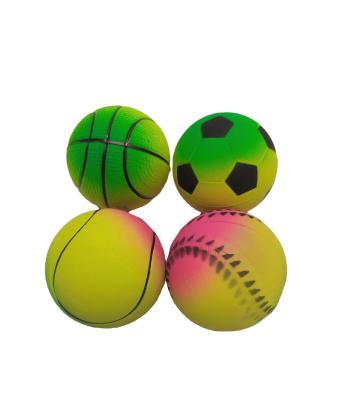 China 2022 Factory direct wholesale children's toy sports style rubber bouncing ball for sale