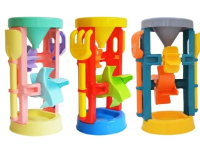 China High Quality Summer Kids Outdoor Sand Toy Plastic Hourglass Playing Tool GL-W88 for sale