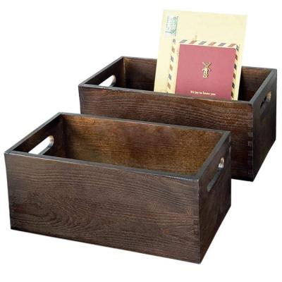 China Hot Selling Decorative Water Proof Decor Sturdy Multi Functional Wooden Craft Home Storage Boxes for sale