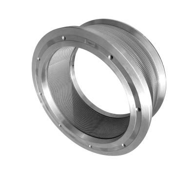 China Widely Used 323.4mm Width Customized Granulator Pellet Mill Buhler Size 165mm Width Ring Die Spare Part for sale