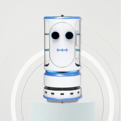 China Restaurant Hotel Cafe Restaurant Smart Humanoid Food Delivery Robot for sale