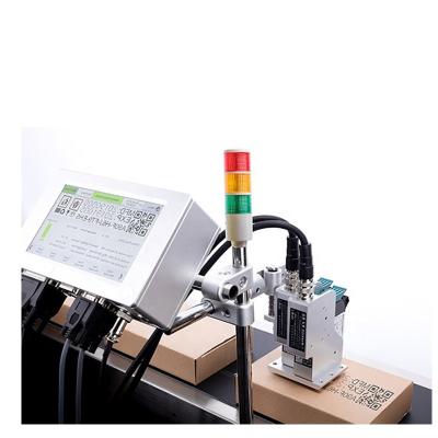 China Hotels automatic tij printer thermal industrial inkjet printer dual nozzle on line inkjet batch coding machine for sale