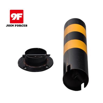 China Street Bollards 9F Fold Down Vehicle Security Car Parking Lock Parking Bollard for sale