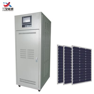 China OEM Home Generation Circuit 30kw 220v Solar Hybrid Inverter Solar Power System for sale