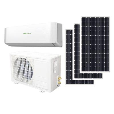 China WIFI control/APP Smartcool 18000btu acdc inverter hybrid air conditioner for wholesale for sale