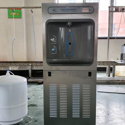 China Outdoor 2022 new Filtered In-Wall Recessed bottle Filling Station with RO purification system for sale