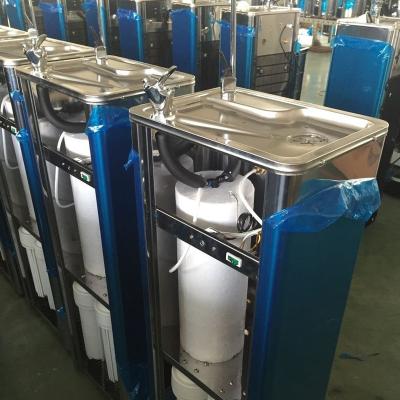 China Floor standing Factory price outdoor stainless steel floor standing water cooler , drinking water fountain for sale