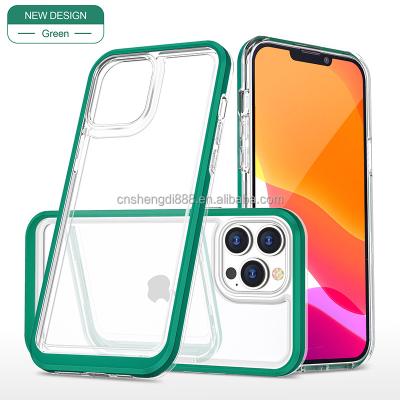 China Shockproof Custom Design Transparent Clear For Iphone 14 Pro Cell Phone Case Shockproof Bumper Back Cover for sale