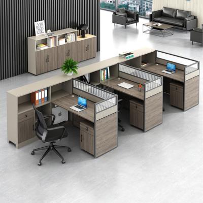 China Modern Modular Cubicle Modern Office Partition Desk  Workstation for sale