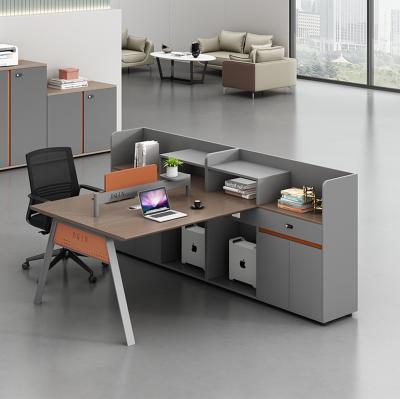 China Modern Office Furniture Multi People Office Desk Workstation Office Partitions Table Workstation for sale