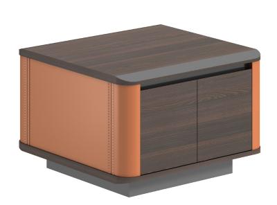 Cina Minimalista Custom Made in legno in forma quadrata Storage Living Room Luxury Modern Coffee Table in vendita