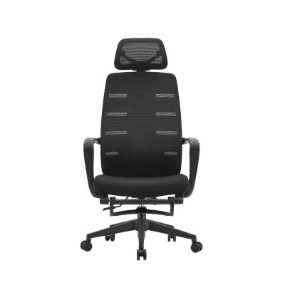 China Premium ergonomischer Bürostuhl für lange Stunden bequemes Sitzen Verstellbarer Black Mesh Executive Desk Chair zu verkaufen