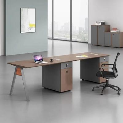 Cina Vendita a caldo Servizio Office Workstation Arredamento per ufficio Al dettaglio Disegno classico Materiale di legno Tavolo da ufficio in vendita