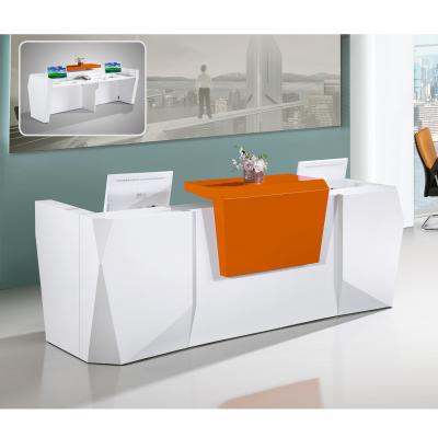 Κίνα High End Modern Minimalist Reception Desk for Office Front Desks High Quality for Office Buildings προς πώληση