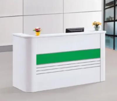 China Escritorio de recepción minimalista moderno personalizable para oficinas y hoteles para edificios de oficinas Muebles de escritorio de entrada en venta