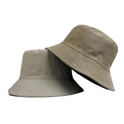 China Customized Fashionable Foldable Embroidered Foldable Bucket Hat Male Ladies Bucket Hat for sale