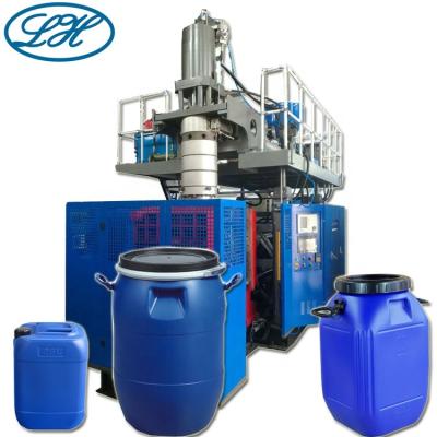 China 60L Bottle HDPE Plastic Oil Drum Bottle Accumulator Extrusion Blow Molding Machine Te koop