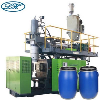 China 60Liter Blue Open Bottle HDPE Top Drum Extrusion Blow Molding Machine With Best Price en venta