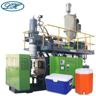 China Bottle HDPE Thermal Insulation Barrel Cooler Cooler Plastic Blow Molding Making Machine en venta