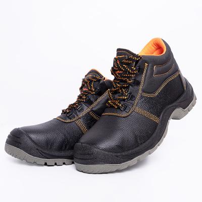 China PU Toe Steel Toe Anti Slip Rubber Upper Ankle Anti-Slip Waterproof Strong Durable Safety Shoes for sale