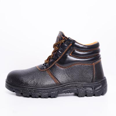 China Cheap Anti-slip Factories Manufactured New Fashion Sports Lightweight Industrial Leather Water Proof Steel Toe Work Safety Shoes For Man for sale