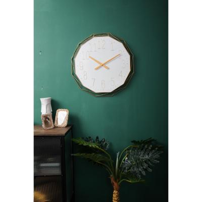 China Antique Style NIKKY Novel Clocks for Home Decorative Large Transparent Modern Wall Clock for sale