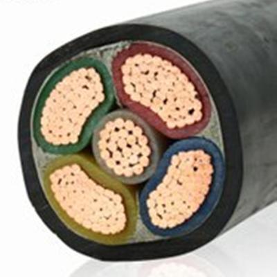 China Construction YJV Low Voltage Copper Conductor PVC Insulated Armored 5 Core Cable Electric Power Cable for sale