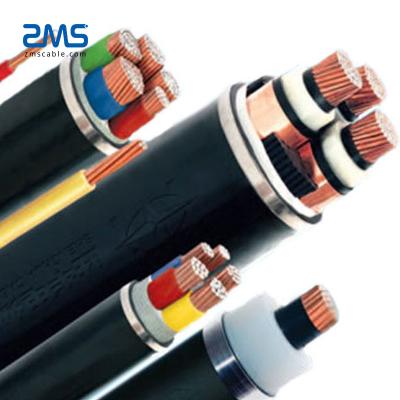 China MCM YJLV22 YJLV23 Cu Underground Cable 500 Conductor 0.6/1kV Low Voltage XLPE Insulated 4 Core 25 MM2 SWA Armored Underground Power Cable for sale