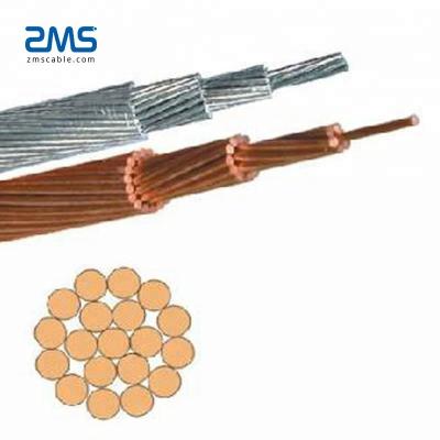 China Hard Overhead Pulled Bare Copper Conductor / Hard Pulled Bare Copper Conductor for sale