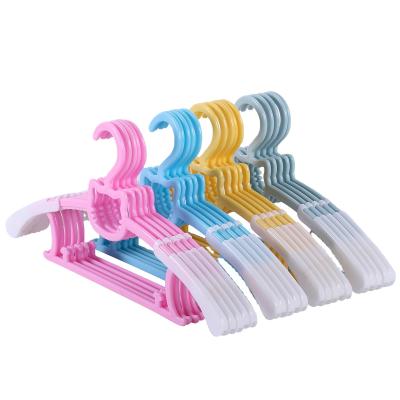 China New Classic/Postmodern Baby Hanger Kitty Hangers Wholesale Plastic Baby Hangers For Infant Baby Kids Toddler Panty Clothes Coat for sale