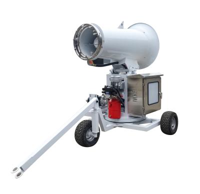 China Remote control and manual set wheeled dust suppression fog cannon for mine for sale