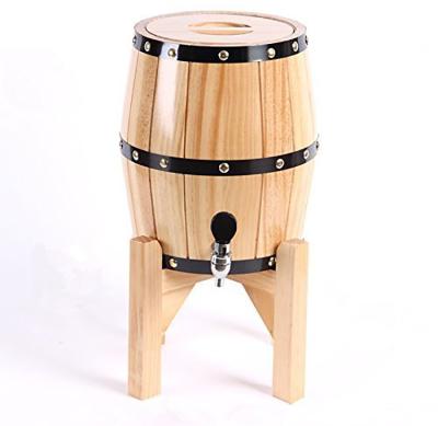 China High Quality Wooden Barrel Wine Bucket Wine Barrel Large Natural for sale