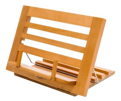 중국 Personalized Customization Beech Adjustable Reading Stand Reading Cookbook Holder 판매용