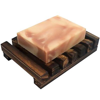 Κίνα 2021 Home Bathroom Wooden Soap Dish Holder Natural Wood Hand Craft Soap Dish προς πώληση