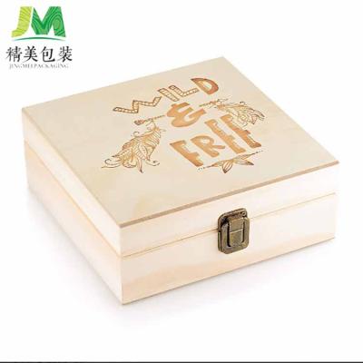 China Customizable Creative Multifunctional High-Quality Wooden Essential Oil Storage Box en venta