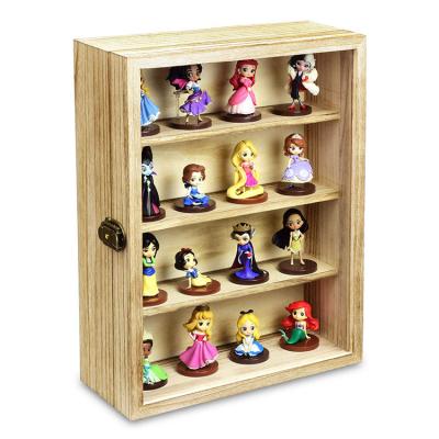 Chine Double Door Wall Display Coin Box Curio Vitrine Cabinet For Living Room Furniture à vendre