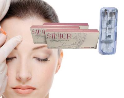 Chine SIMIER 1mI 2ml Gel de remplissage d'acide hyaluronique pour le visage Solution de mésothérapie injectable à vendre