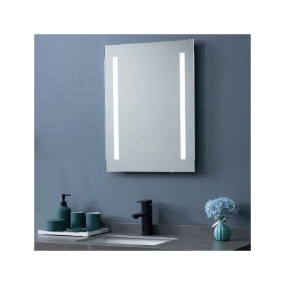 China Bright Smart Led Mirror Wall Frameless Vanity Backlit Illuminated Bathroom Mirrors With Led Lights for sale